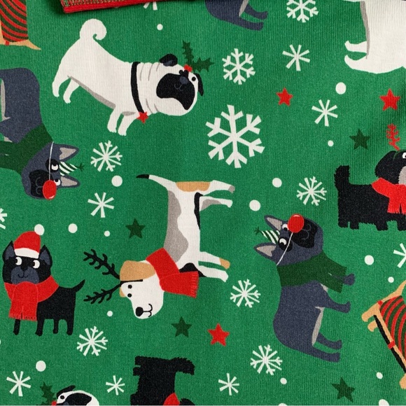 Hanna Andersson holiday henley top, size S - Picture 5 of 5